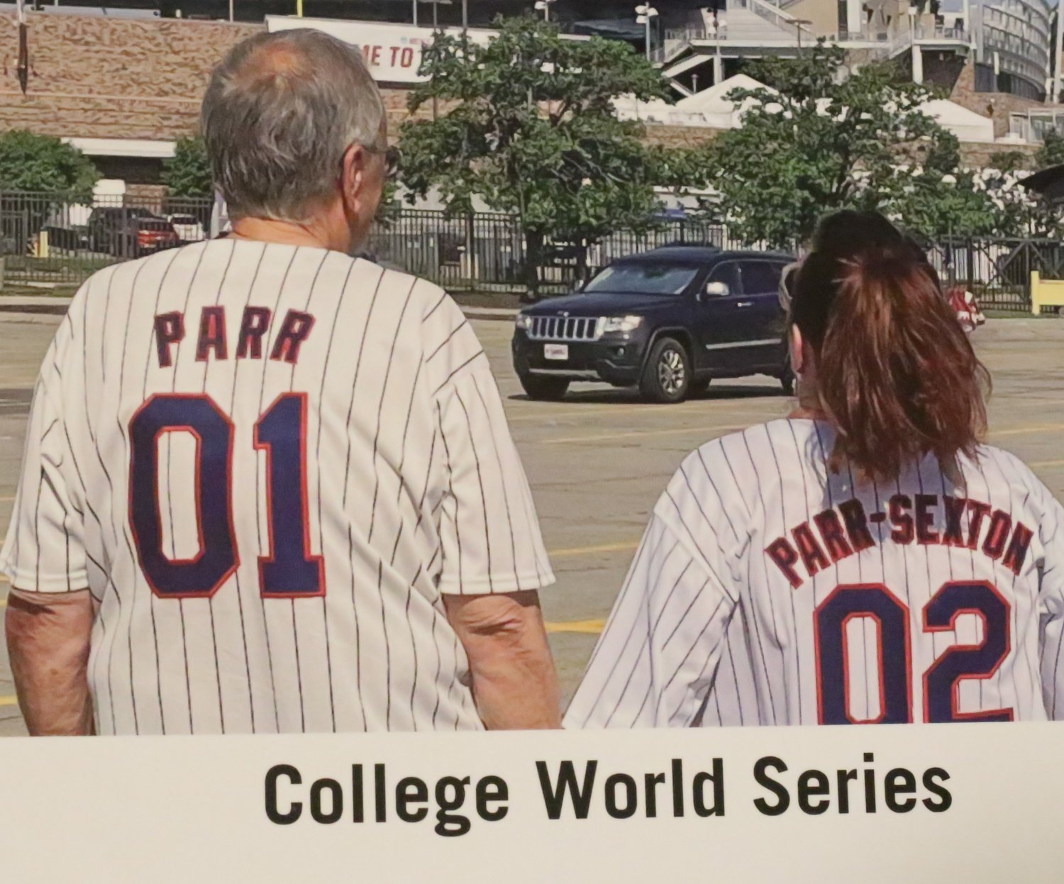 Billy Parr and his daughter, Shelia, head to the gates for the 2022 series.